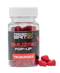 FEEDER BAIT Smużak Pop Up - 8mm- Truskawka