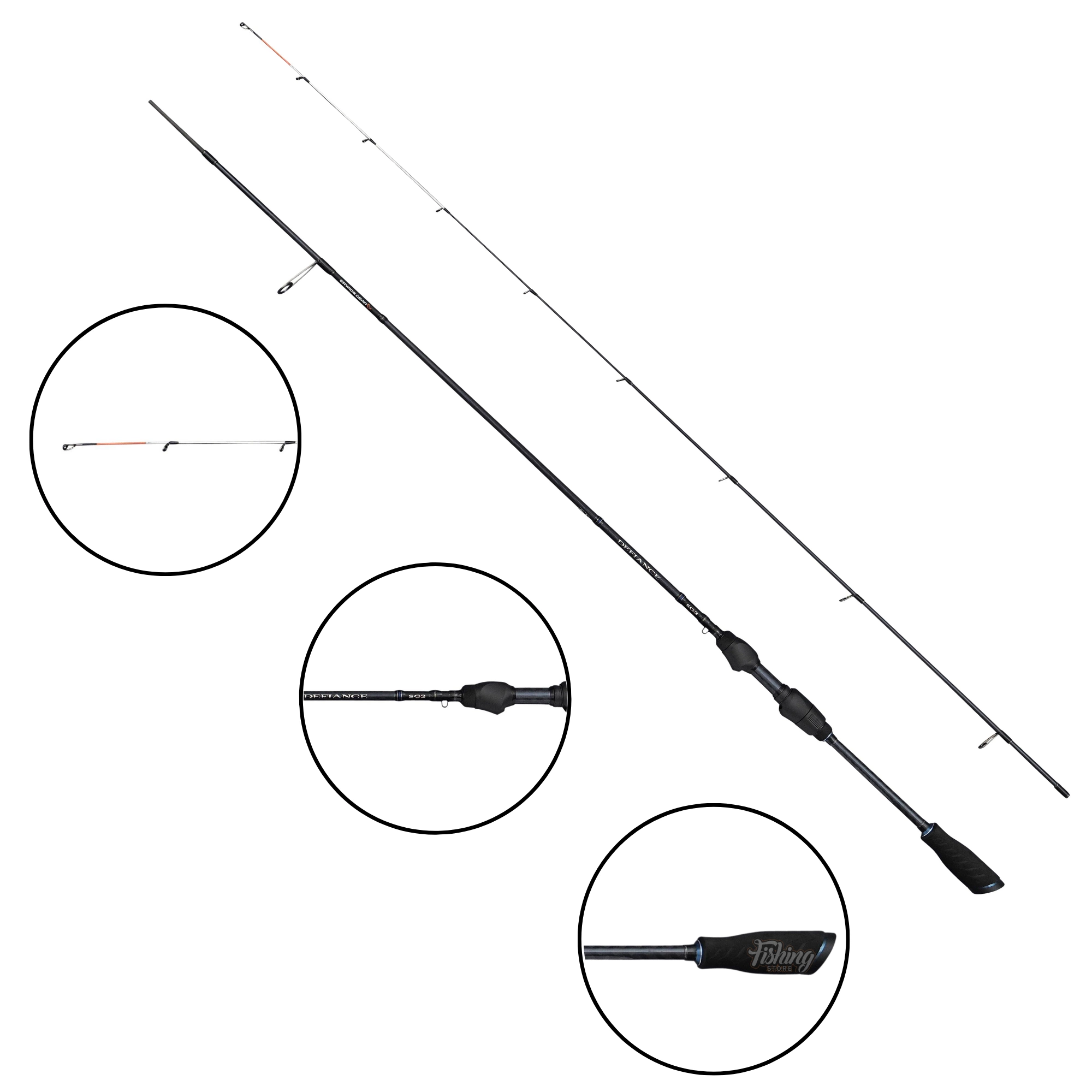 Wędka Savage Gear Defiance SG2 UL Game 213cm | 2-9g