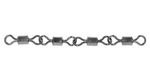 Krętliki Mikado Jaws Fourfold Swivels - 25kg- 6cm 5szt.