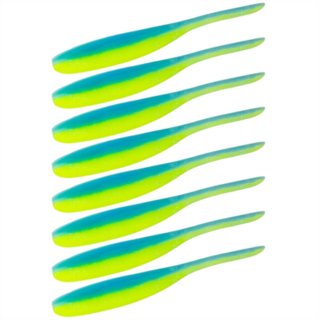 Guma Keitech Shad Impact 4" | 10,2cm | #LT41 Electric Chart | 8 szt.