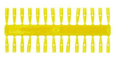 .Stopery Method Feeder - Push Stop / Żółty