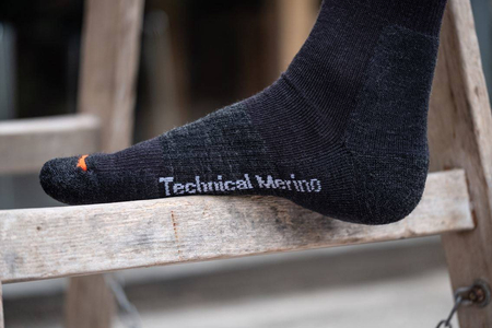 Skarpety z wełny merynosa Geoff Anderson Woolly Sock | L/44-46