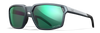 Okulary Wiley X Sierra Captivate | Polarized Green Mirror | Amber Matte Graphite Frame | GRATISY!!!