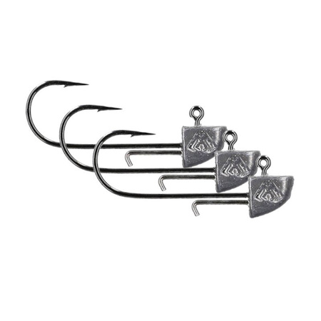.Główka MIKADO Jaws Trójkątna Jig BN 8g - 4/0 -3szt.