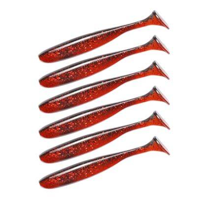 Guma Keitech Easy Shiner 4.5" | 11,43cm | #411 Black Cherry | 6 szt.