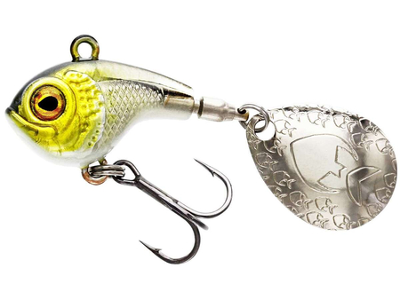 Wirujący ogonek Westin DropBite Spin Tail Jig 12g | 3,2cm | Headlight