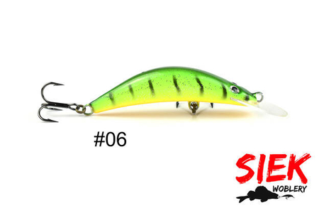 Wobler Siek Banan 7cm - pływający - 06