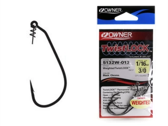 .Haczyki OWNER 5132 Twistlook CPS 2/0 op.4 szt