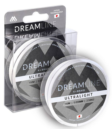 Plecionka Mikado DreamLine Ultralight white | 0,035mm | 2,53kg | 150m