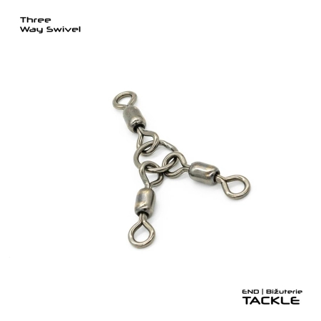 Potrójny Krętlik Sumowe VAGNER Three Way Swivel 1/0.5 - 2 szt.