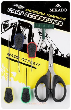 Zestaw igieł do kulek z nożyczkami Mikado