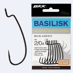 Haczyki offsetowe BKK Basilisk | #1/0 | 8 szt.