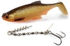 Zestaw Przynęta WESTIN Ricky the Roach ST 14 cm 42g Gold Rush - 1szt + Dozbrojka Vis Vangen 2szt.