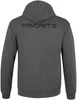Bluza z kapturem Favorite Black logo dark grey melange - rozmiar XL