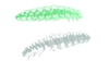 Przynęta Libra Lures Larva 4.5cm, 000 - Glow UV Green - 8szt (bez zapachu)