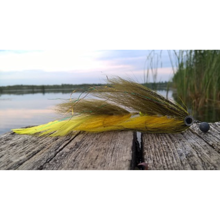 Mucha szczupakowa dwuczęściowa Predator Fly Manufacture 25cm | XL 10