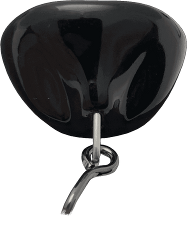 Główka Headbanger RockerHead - 11g - 4/0 - Black - 3 szt.