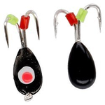 Żuczek podlodowy Mikado Ice Bug 4mm - wolfram - Czarny