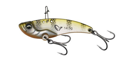 Cykada Savage Gear Vib Blade 5,5cm | 14,5g | OLIVE SILVER STRIPES