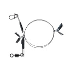 Przypon stalowy BKK 7x7 Wire leader Allround (Duolock Snap) | 25cm | 12kg | 2 szt.