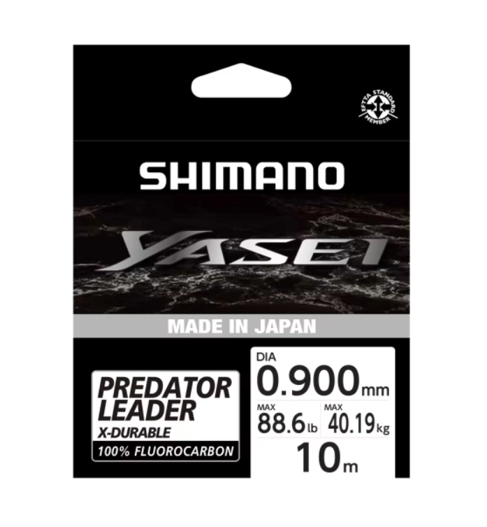 Fluorocarbon Shimano Yasei Predator | 1.00mm | 45.86kg | 10m | Grey