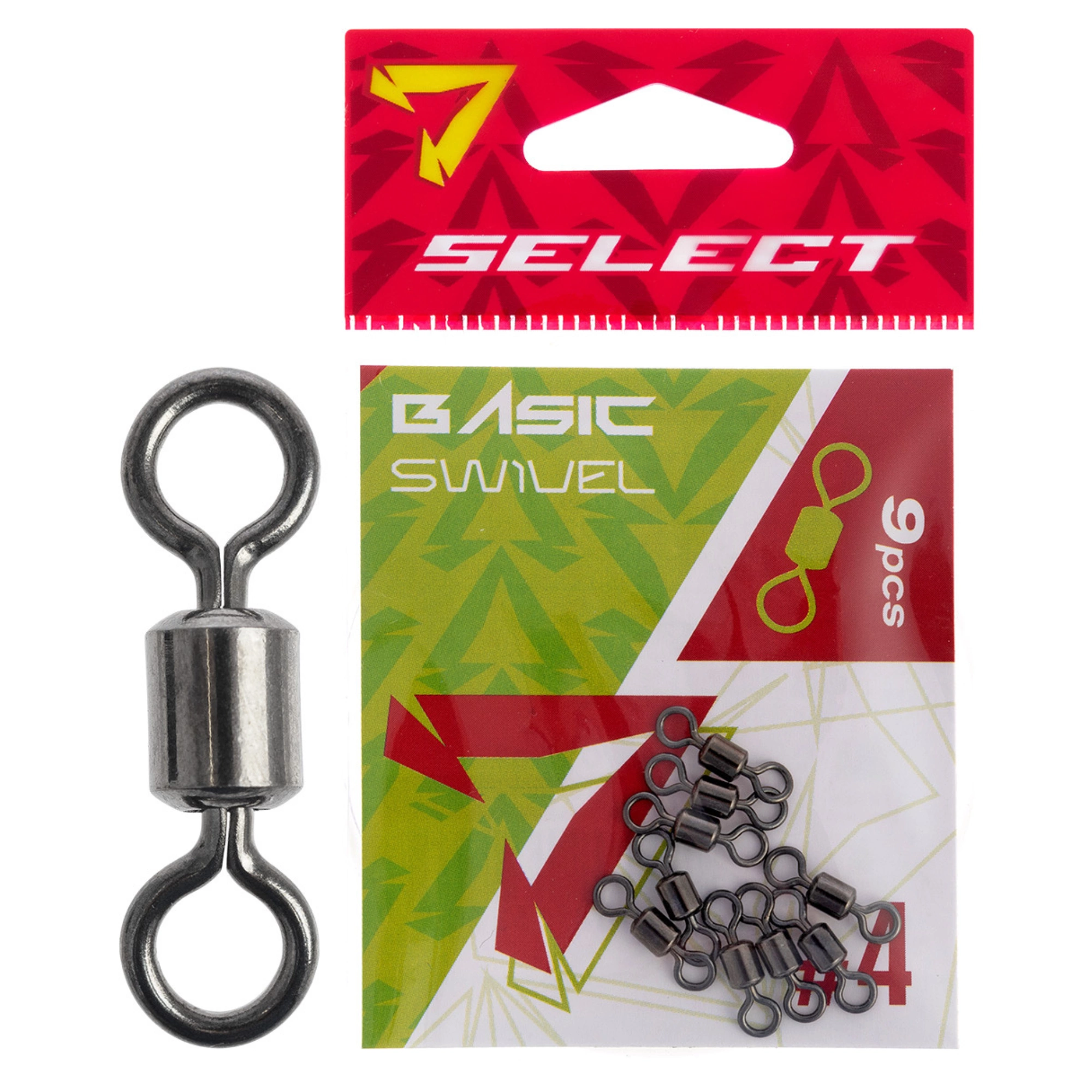 Krętliki Select Basic Swivel #4 (9 szt/opak)