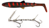 Zestaw Guma Westin BullTeez Shadtail 18cm | Motoroil Blood + Dozbrojka Vis Vangen