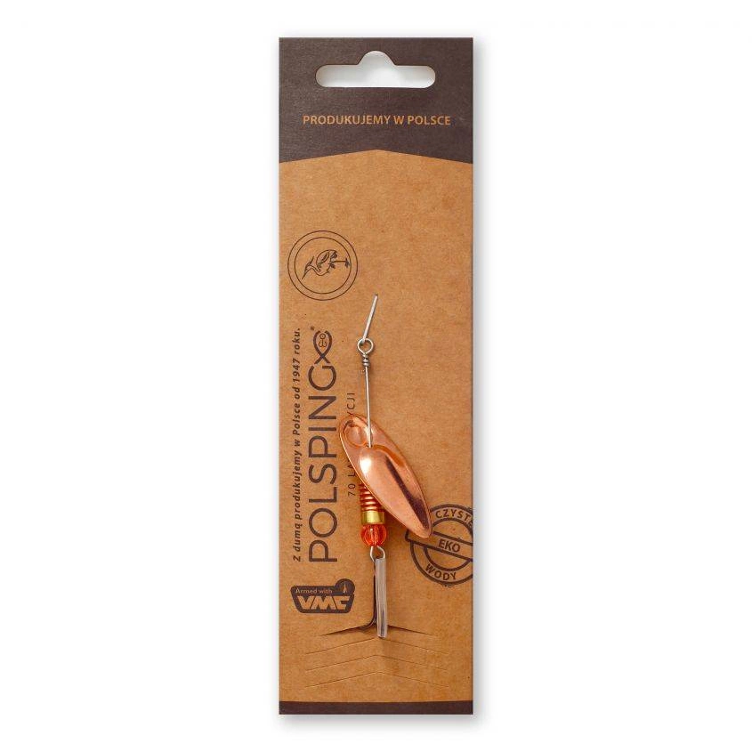 Obrotówka POLSPING Drawa nr 3 9g Miedź