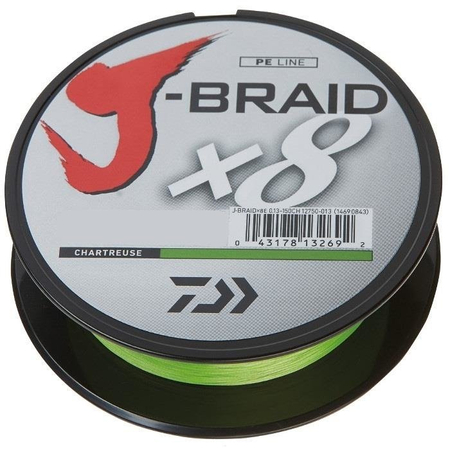 Plecionka Daiwa J-Braid X8 0.10mm | 150m | chartreuse