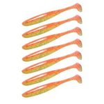 Guma Keitech Easy Shiner 4" | 10,16cm | LT#53 Fire Chart | 7 szt.