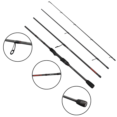 Wędka Abu Garcia VENDETTA4 804M F 244cm | 7-30g