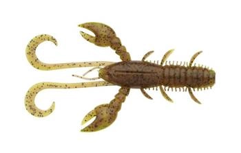 Guma Berkley Hollow Craw 7cm | Brown Chartreuse