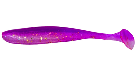 Guma Keitech Easy Shiner 4" | 10,16cm | LT#64 LT Grape Stardust | 7 szt.
