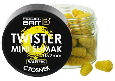 Feeder Bait Mini Ślimak Twister Wafters 11/8mm | Czosnek