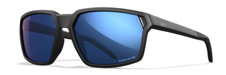 Okulary Wiley X Sierra Captivate | Polarized Blue Mirror | Grey Matte Black Frame | GRATISY!!!