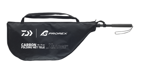Podbierak Daiwa Prorex Carbon Floding Net XL | 85x75cm