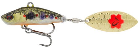 Wirujący ogonek Savage Gear3D Sticklebait Tailspin 18g | Brown Trout Smolt