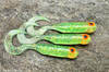 Guma Great Fish GF1 Twister 4,9cm | Glitter Light Green | bezzapachowy | 10 szt.