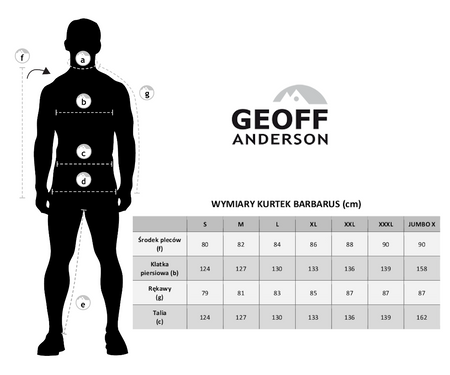 Kurtka Geoff Anderson Barbarus Asimi | XL