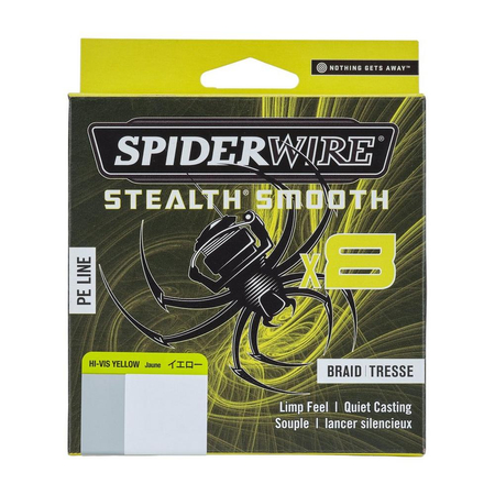 Plecionka Spiderwire Stealth® Smooth8 x8 0.19mm | żółta