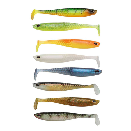 Guma Berkley Power Bait Cullshad Slim 7,5cm Mixpack | Dark Water Mix | 8szt.