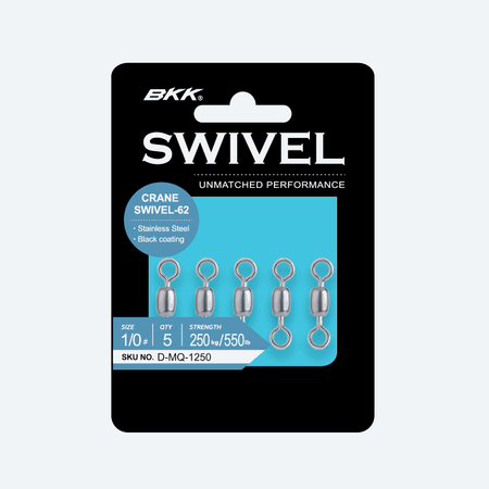 Krętlik BKK Crane Swivel-62 | #1/0 | 5 szt.