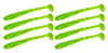 Guma Keitech Swing Impact 4" | 10,2cm | LT#62 Chart Lime Shad | 8 szt.