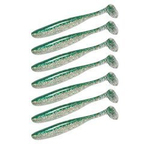 .Guma Keitech Easy Shiner 4" | 10,16cm | LT#49 Green Sardine | 7 szt.