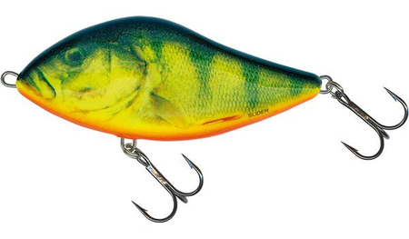 Wobler Salmo Slider 10cm | Real Hot Perch | tonący