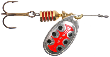 Obrotówka Mepps Aglia TW #2 | 4,5g | Srebrna