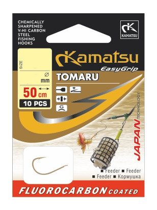 Haczyk Kamatsu Tomaru FC 5404 roz. 10 z przyponem 0,16mm