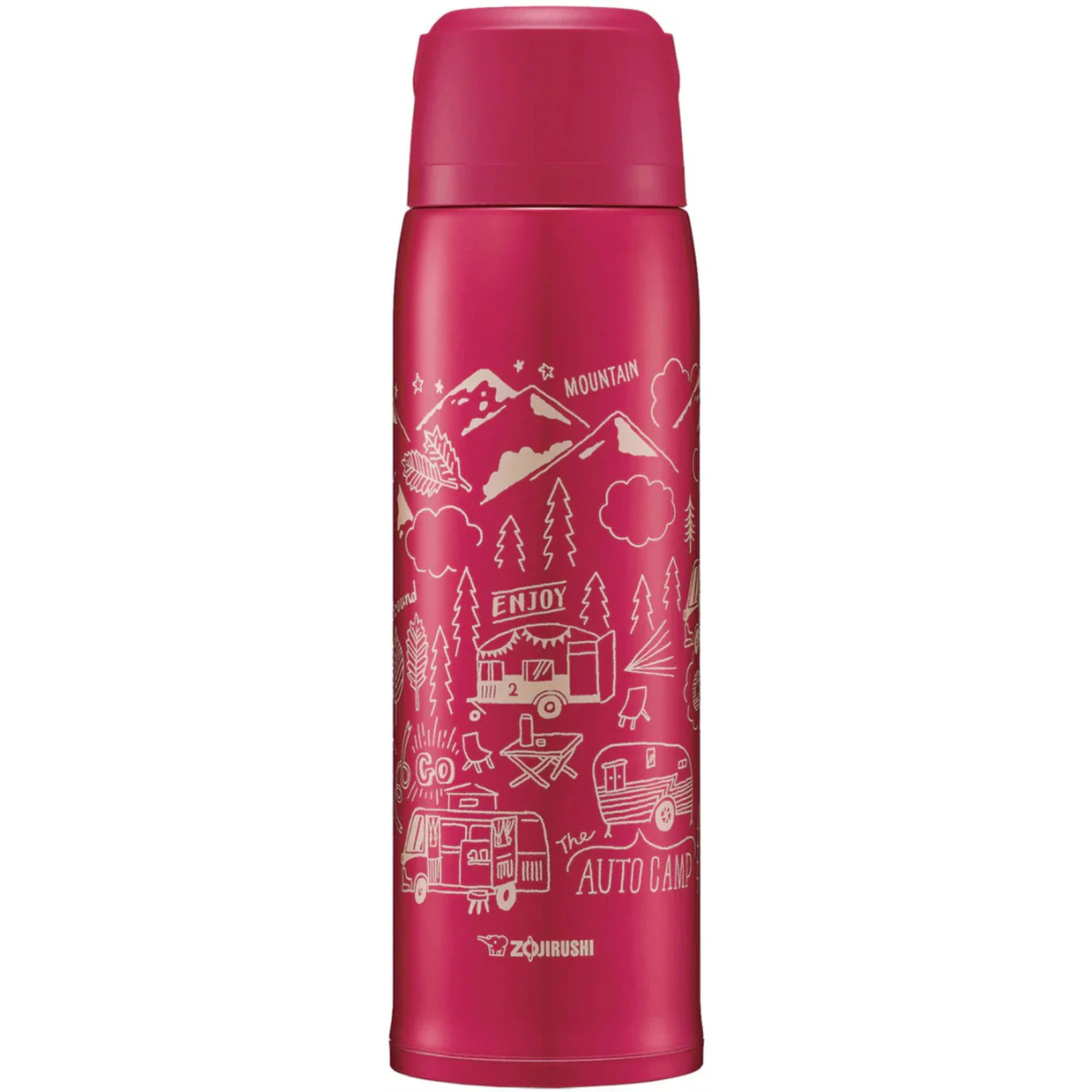 Kubek Termiczny Czerwony Zojirushi SJ-JS10RA 1.03l na kawę herbatę do pracy