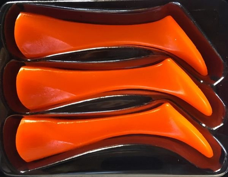 Headbanger Shad zapasowe ogonki 11 cm Orange - 5 sztuk