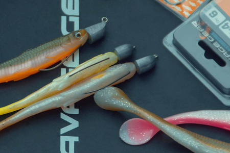 Guma Savage Gear Slender Scoop Shad 11cm | Olive Pearl